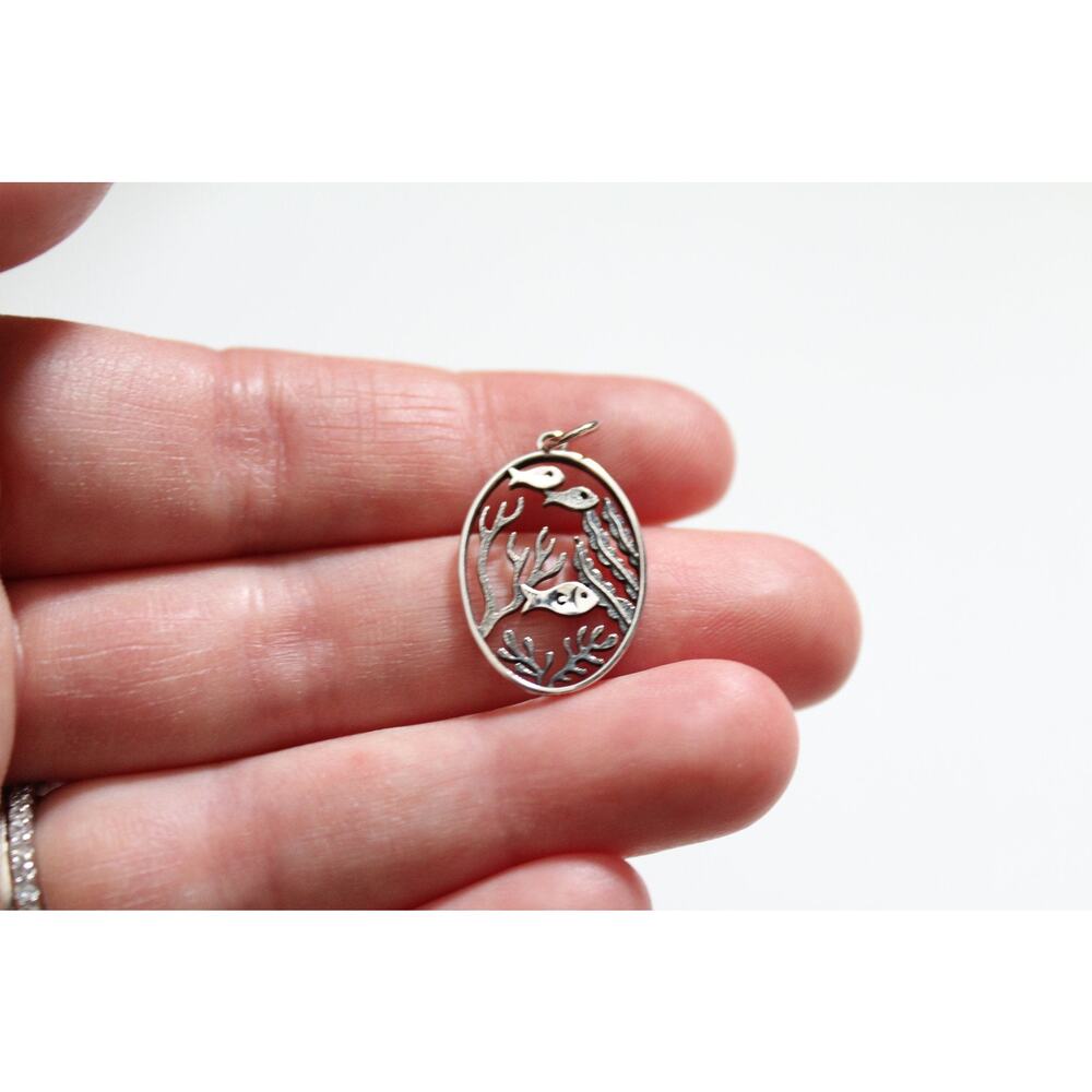Sterling Silver Sea Life and Fish Charm